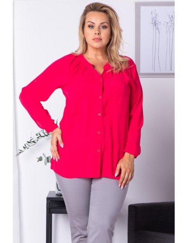 Plus Size Shirt with V-Neck