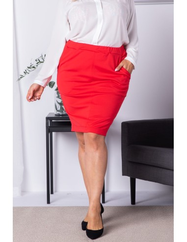 Sheath skirt plus sizes comfortable and practical