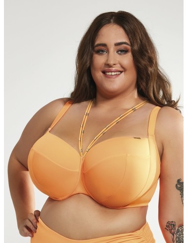 Plus Size Swimsuit Bra for Big Breasts with Drawstring - Krisline MALIBU