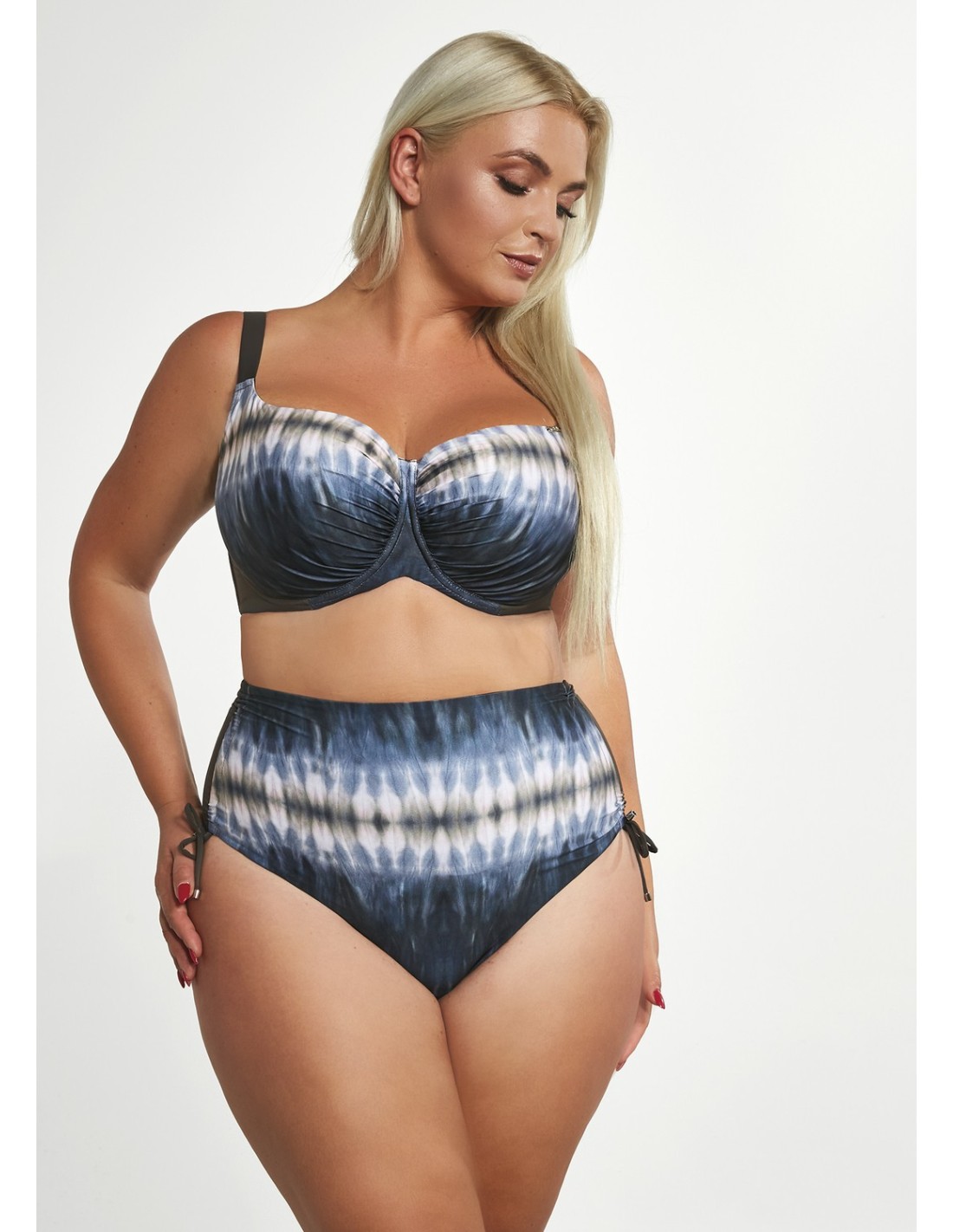 Plus Size Swimsuit Bra with Soft Cups for Big Breasts - KrislinePRADESH