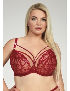 Plus Size Bra with Soft Cups for Large Breasts - Krisline SELENA