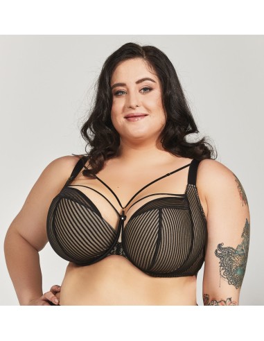 Plus Size Bra with Preformed Large Semi Padded Cups - Krisline MIRACLE