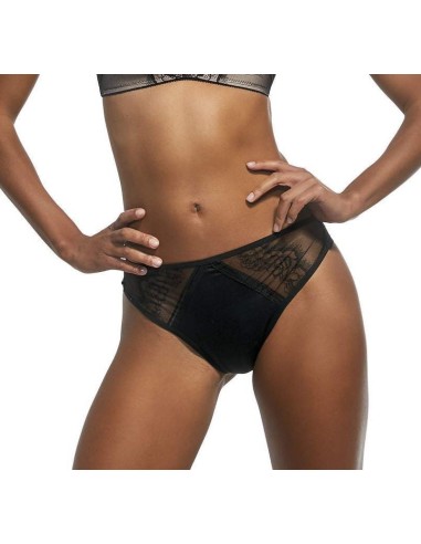 Brazilian Briefs With Lace Inserts and Veiled Details - Krisline VERONICA