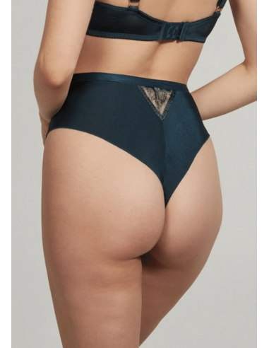 Plus Size High Waist Underpants with Brazilian Cut - Krisline FELICE
