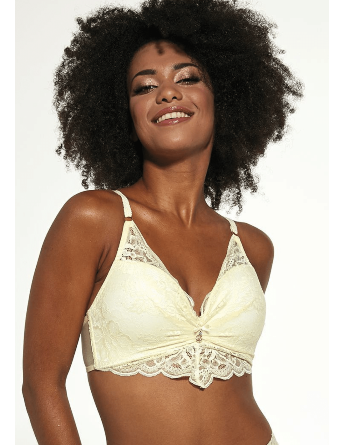 Push Up Bra for Small or Medium Breasts with Preformed Cups and