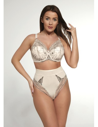 Plus Size Bra with Large Soft Cups and Krisline CLAIRE Embroidery