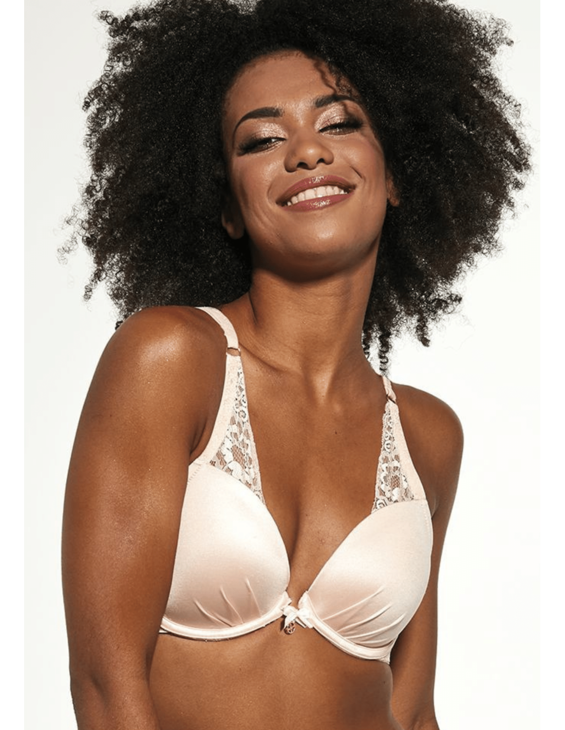 Brassiere Push Up Bra with Thermoformed Cup Gentle on the Skin