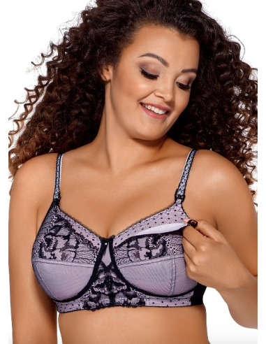 Nursing Bra Without Underwire with Hook to Open the Cup - Ava 2009 K