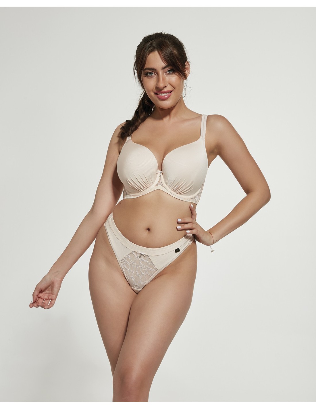 Smooth Plus Size Bra with Preformed Cups - Krisline ROSEE