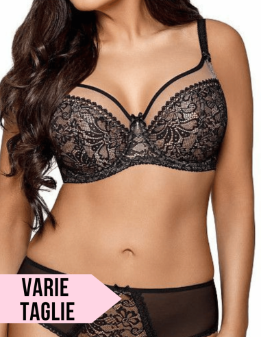 Bra With Soft Cups with Lace - Ava