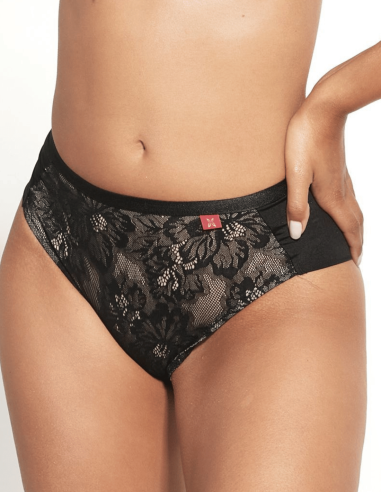 Women's Underpants Plus Size Classic Containment with Lace - Krisline VENICE