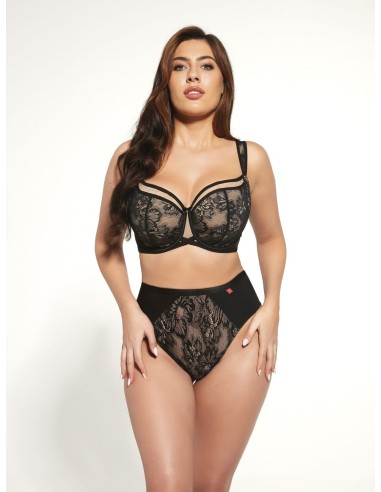 Plus Size Bra with Preformed Semi-Padded Cups with Side Support - Krisline  VENICE