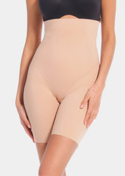 Bermuda Modellante Vita Alta Con Rinforzo Interno di Silicone - HI BERMUDA