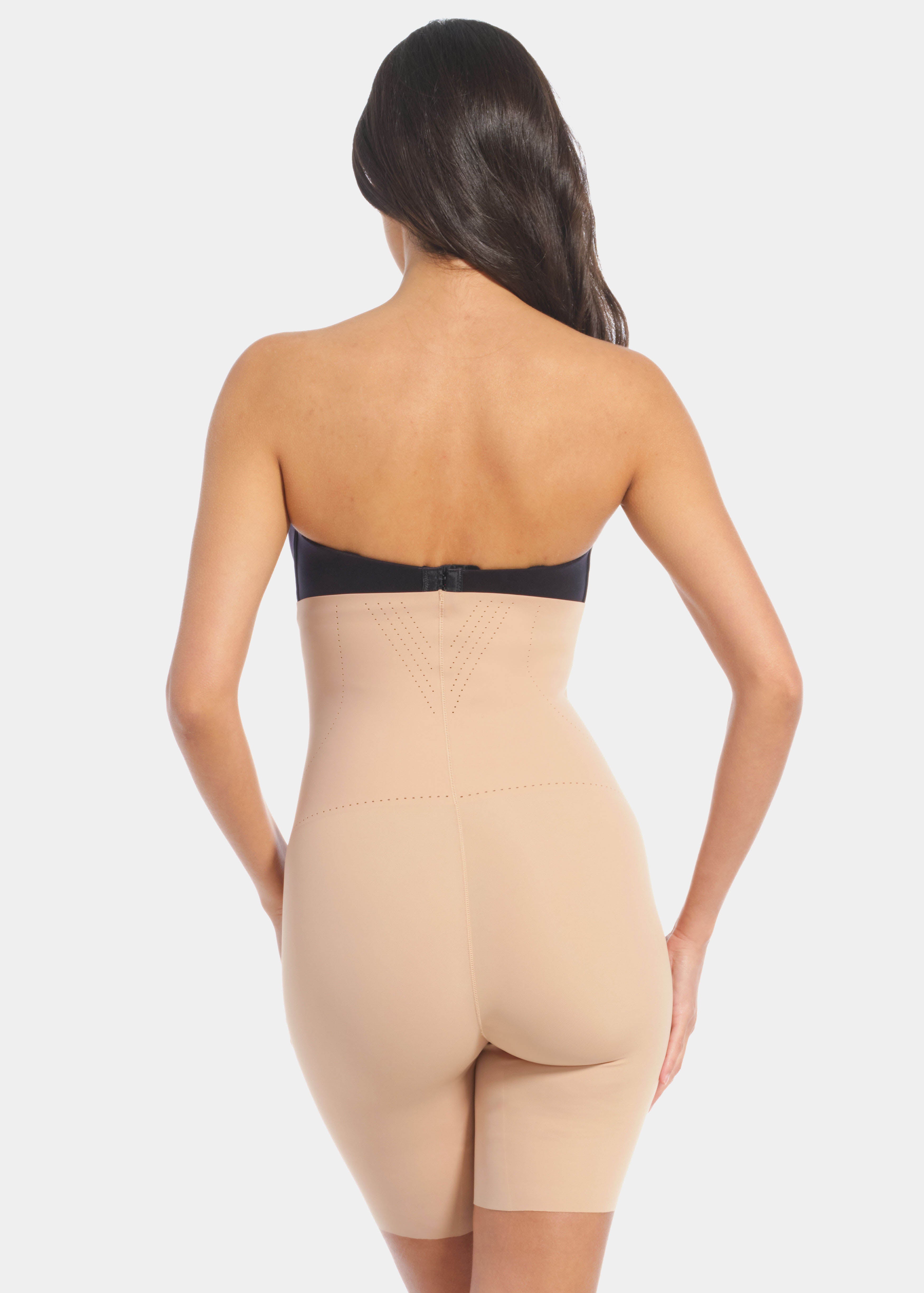 Bermuda Modellante Vita Alta Con Rinforzo Interno di Silicone - HI BERMUDA