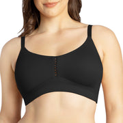 Reggiseno Bralette Nero Parfait Erika Senza Ferretto Seamless e Supporto per Coppe Grandi