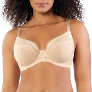 Reggiseno Plus Size Con Coppa Morbida Elasticizzata Intera Traspirante - PARFAIT SHEA BEIGE