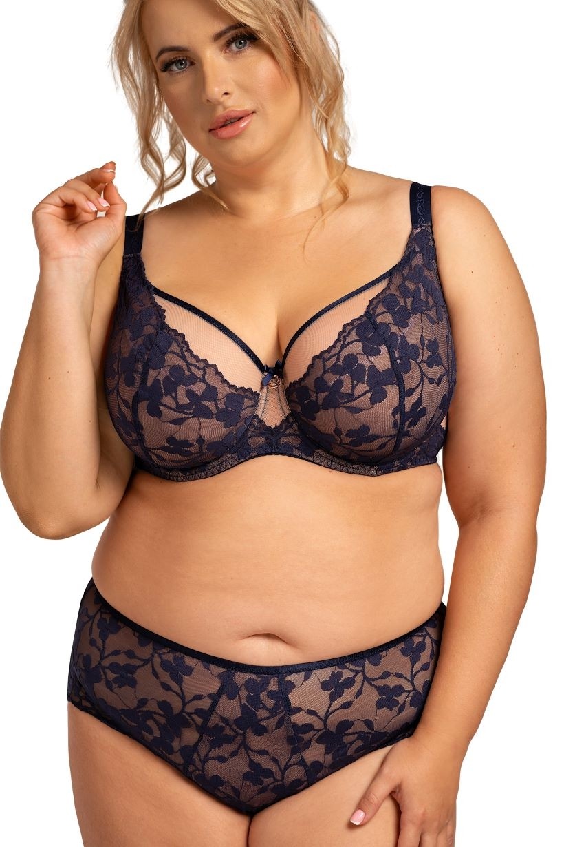 Reggiseno In Coppa Morbida in Tulle e Pizzo con Ferretti - NESSA ANA