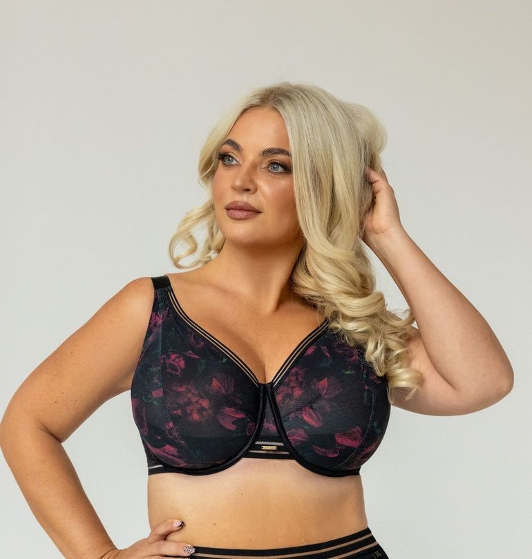 Reggiseno Bralette con Coppe Morbide - KRISLINE BLOSSOM