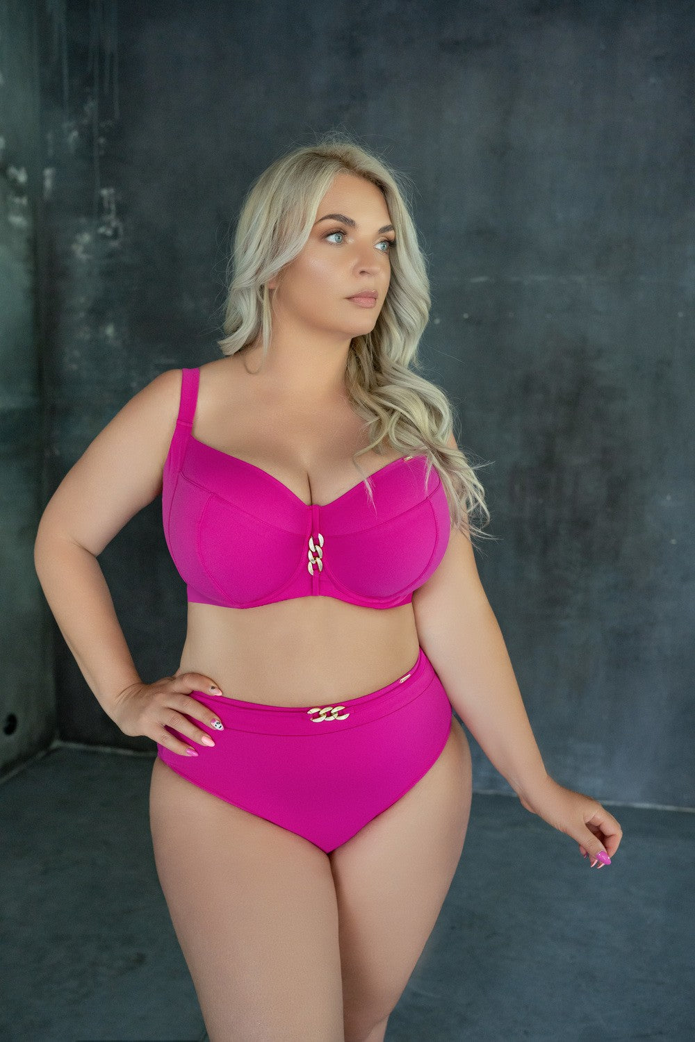 Slip Costume Dal Taglio Classico a Vita Alta Leggermente Contenitiva - KRISLINE CALIFORNIA