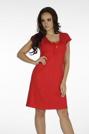 Camicia da Notte Taglie Forti con finiture in raso - Visa