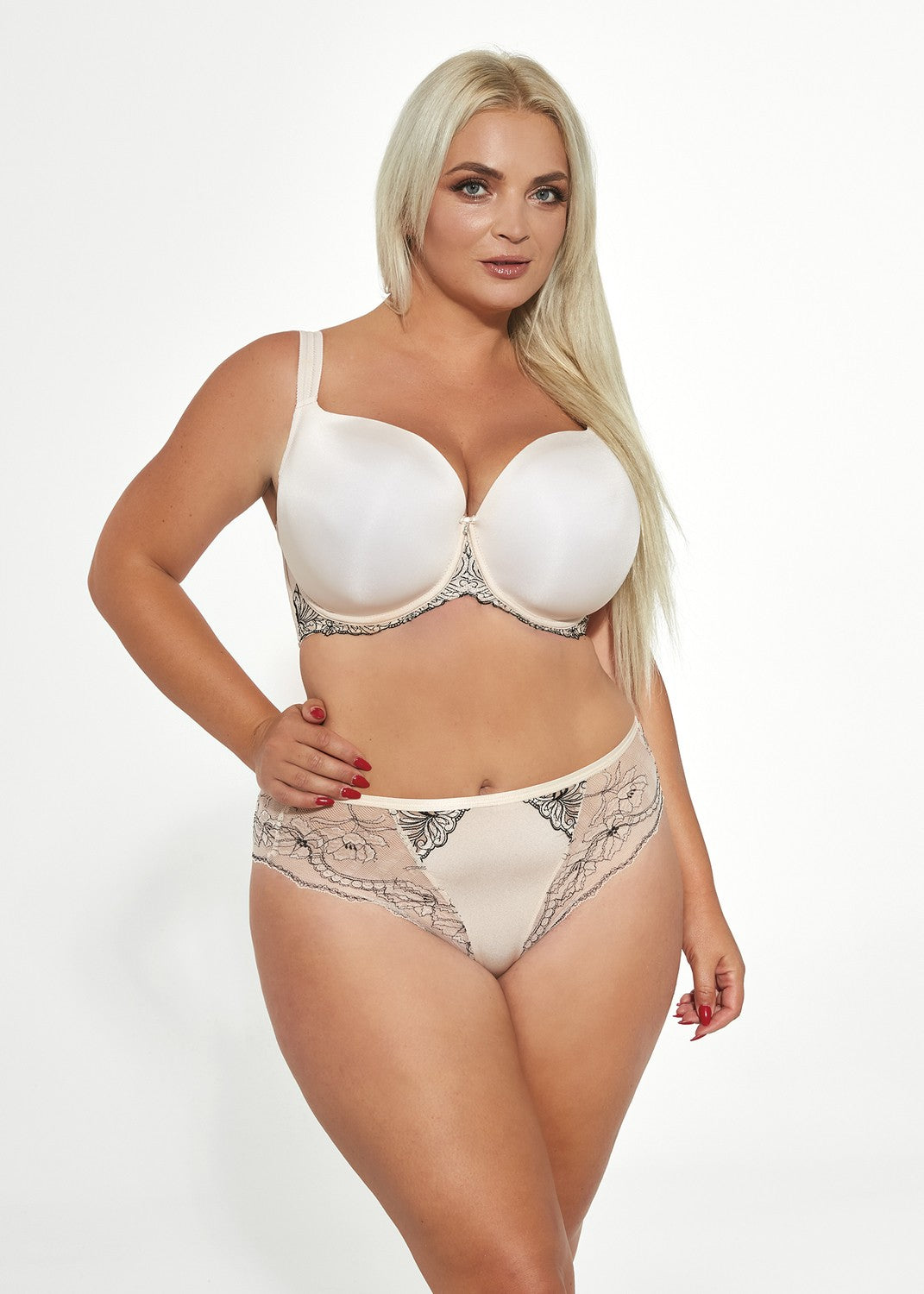 Reggiseno Taglie Forti Con Coppe Preformate Per Seno Grande - Krisline CLAIRE