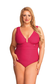 Costume Intero Plus Size Con Coppe Morbide Senza Ferretto - NESSA ALOA