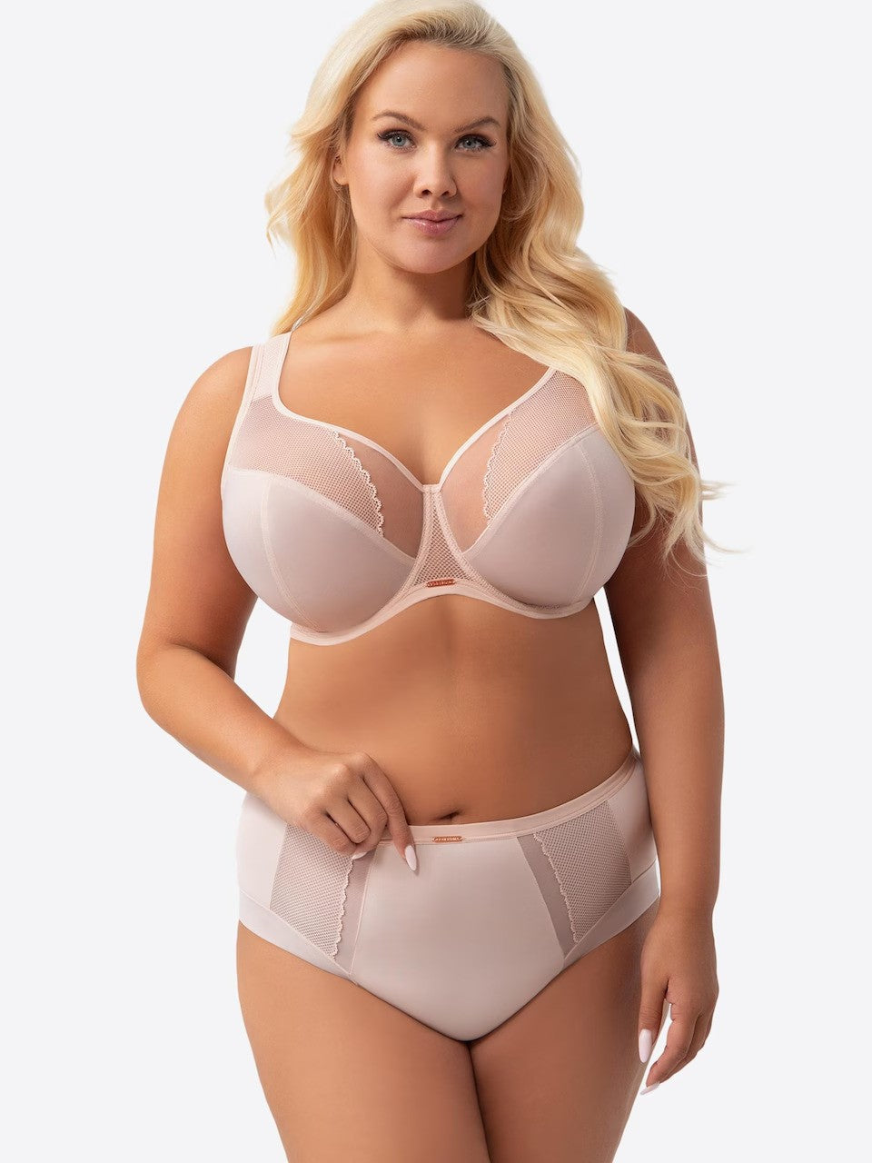 Gorsenia Luisse con coppe morbide K441/1 BEIGE