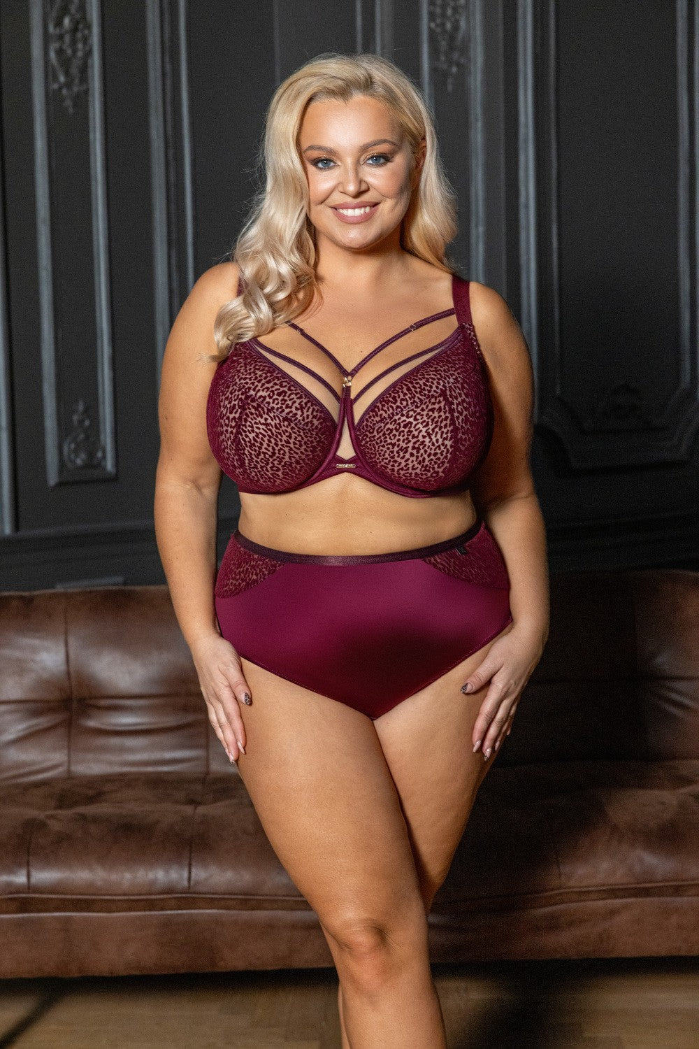 Mutanda Donna Con Taglio Classico - KRISLINE MERLOT