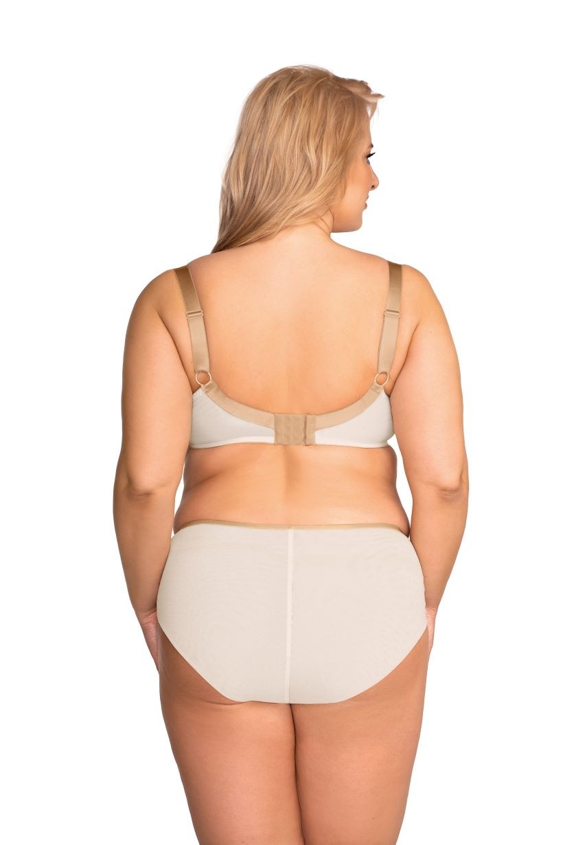 Reggiseno In Coppa Morbida in Tulle e Pizzo con Ferretti - NESSA MILAGRO BEIGE