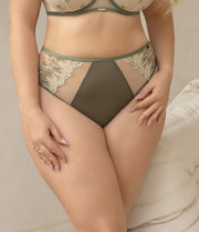 Mutanda Classica Donna A Vita Alta Leggermente Contenitiva - KRISLINE LULU