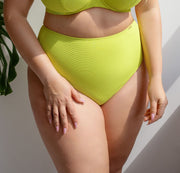 Mutanda Costume Donna Plus Size a Vita Alta con Taglio Classico - KRISLINE LEMON