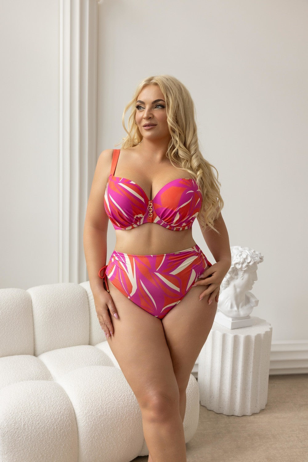 Mutanda Costume Donna Plus Size a Vita Alta Plus Size - KRISLINE TWIST