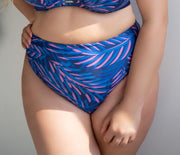 Mutanda Costume Donna Plus Size con Taglio Classico a Vita Alta - KRISLINE HAWAI