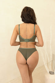 Mutanda Donna con Taglio Brasiliana a Vita Media - Krisline LULU