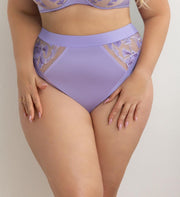 Mutanda Donna Plus Size a Vita Alta con Taglio Classico leggermente Modellante - KRISLINE LILI