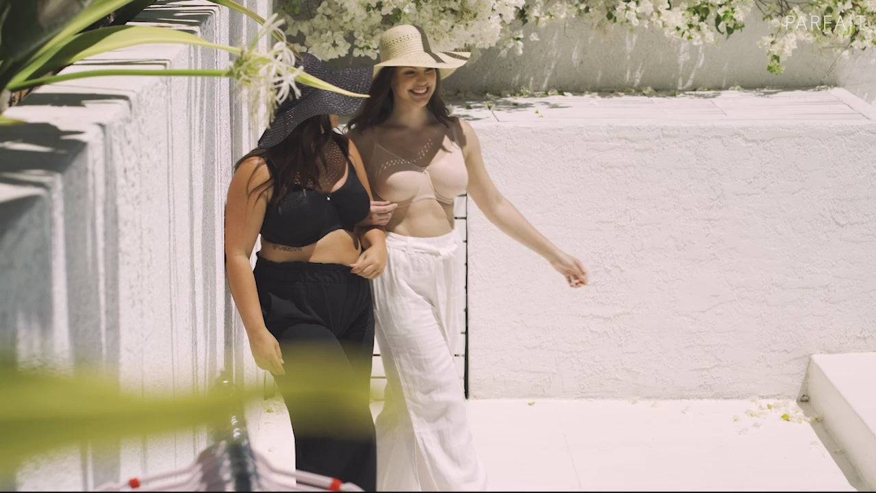 Carica video: Reggiseno in Coppa Morbida Minimizer - PARFAIT PEARL ROSA