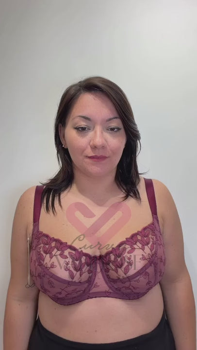 Carica video: Reggiseno Nessa Nel con coppe mobide - Bordeaux