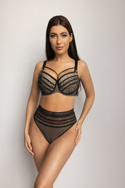 Reggiseno a Balconcino Taglie Forti Con Coppe Preformate E Ferretto -KRISLINE HYPNOTIC