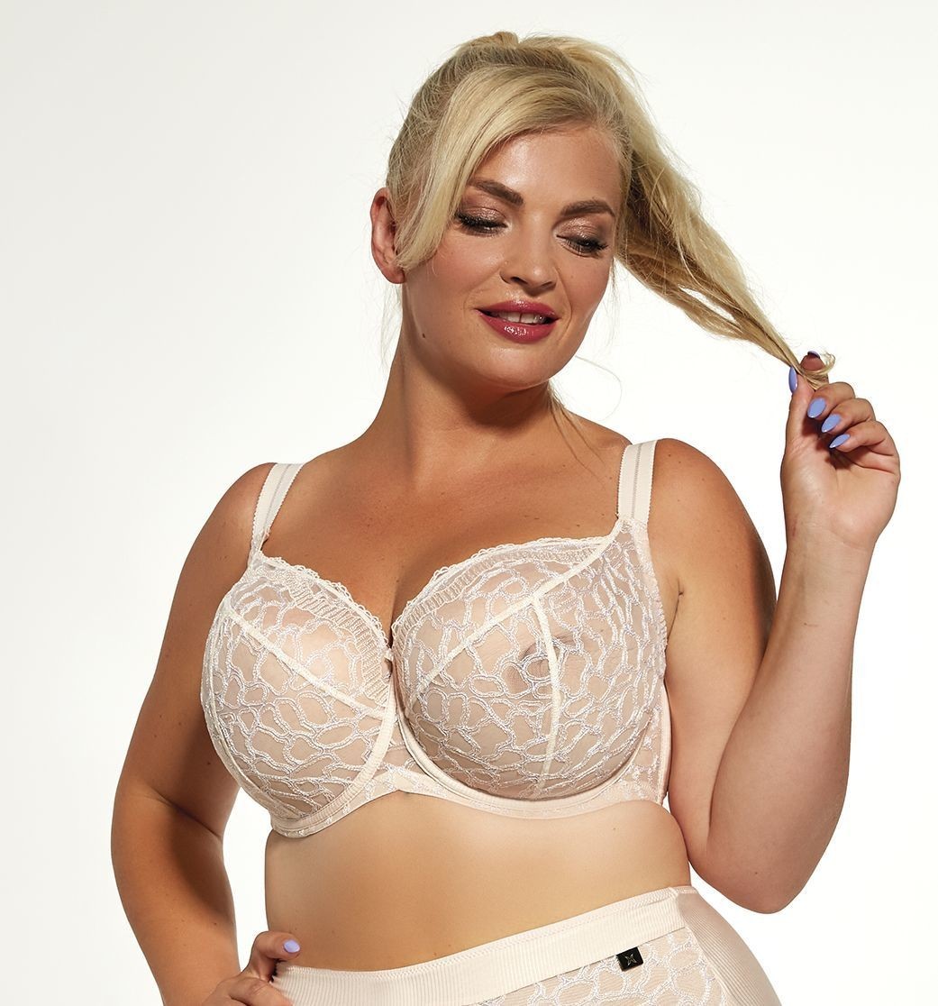 Reggiseno Con Coppe Morbide Intere Con E Pizzo - Krisline ROSEE