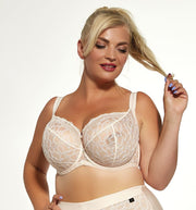 Reggiseno Con Coppe Morbide Intere Con E Pizzo - Krisline ROSEE