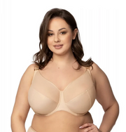 Reggiseno Coppa Elastica Intera con Velatura - LINDA NESSA