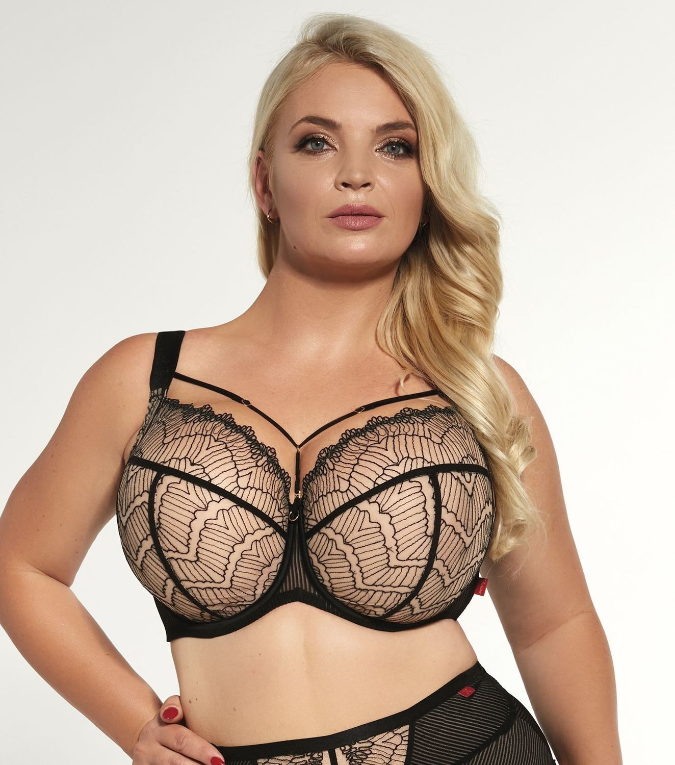 Reggiseno Curvy A Coppa Intera Morbida Per Seno Grande e Largo - Krisline PASSION SOFTFULLCUP