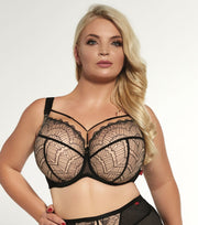 Reggiseno Curvy A Coppa Intera Morbida Per Seno Grande e Largo - Krisline PASSION SOFTFULLCUP