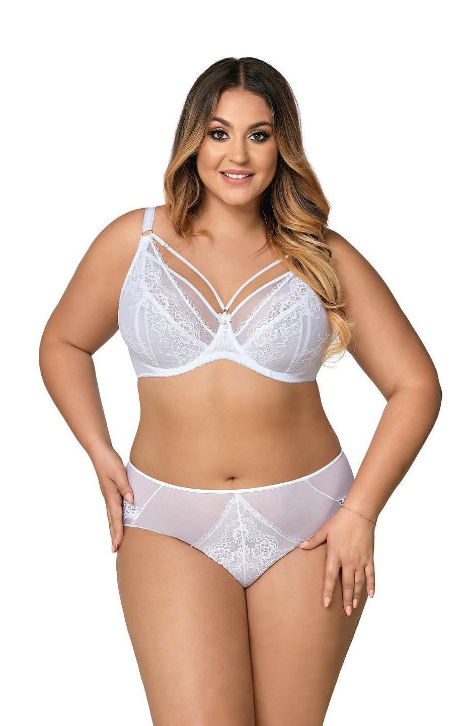 Reggiseno Morbido con Tulle e Pizzo - Ava