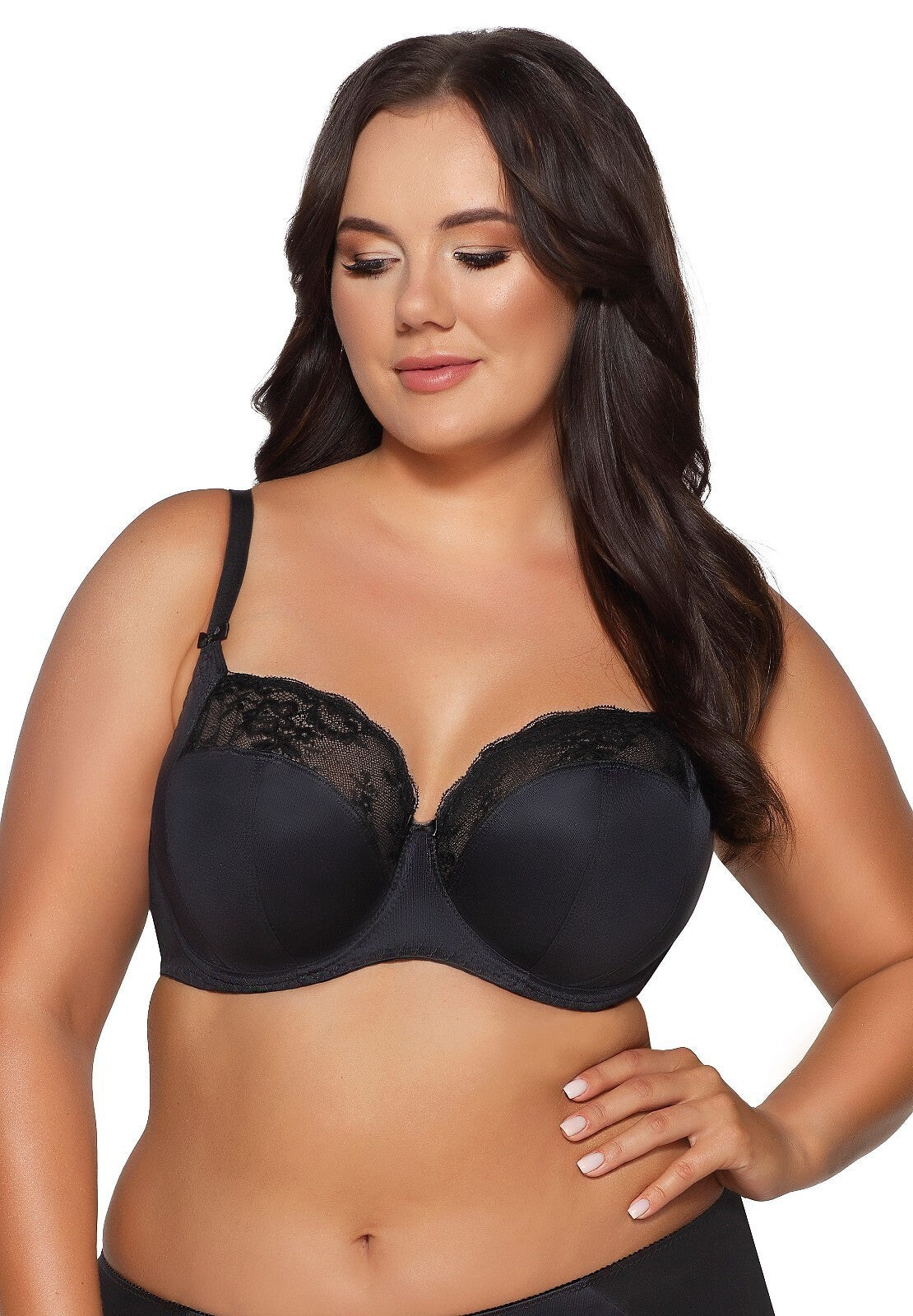Reggiseno Plus Size con Coppe Morbide e Supporto Laterale - Ava 2111 SSS