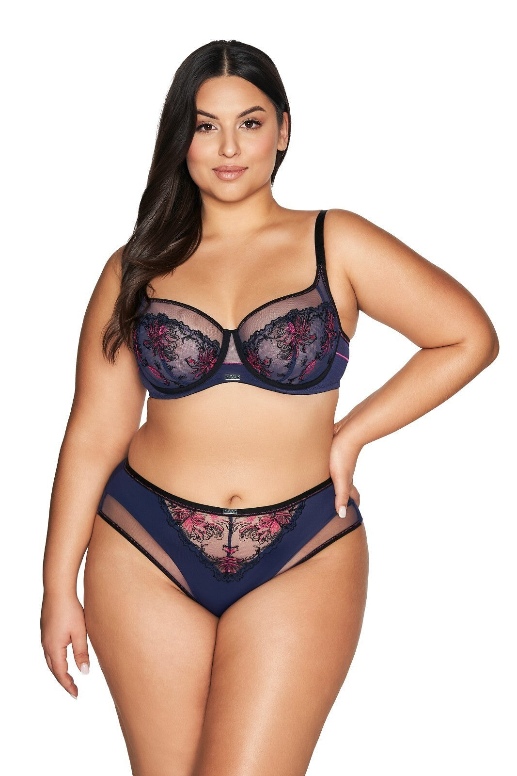 Reggiseno Plus Size con Coppe Morbide Intere con Supporto Laterale - AVA 2120