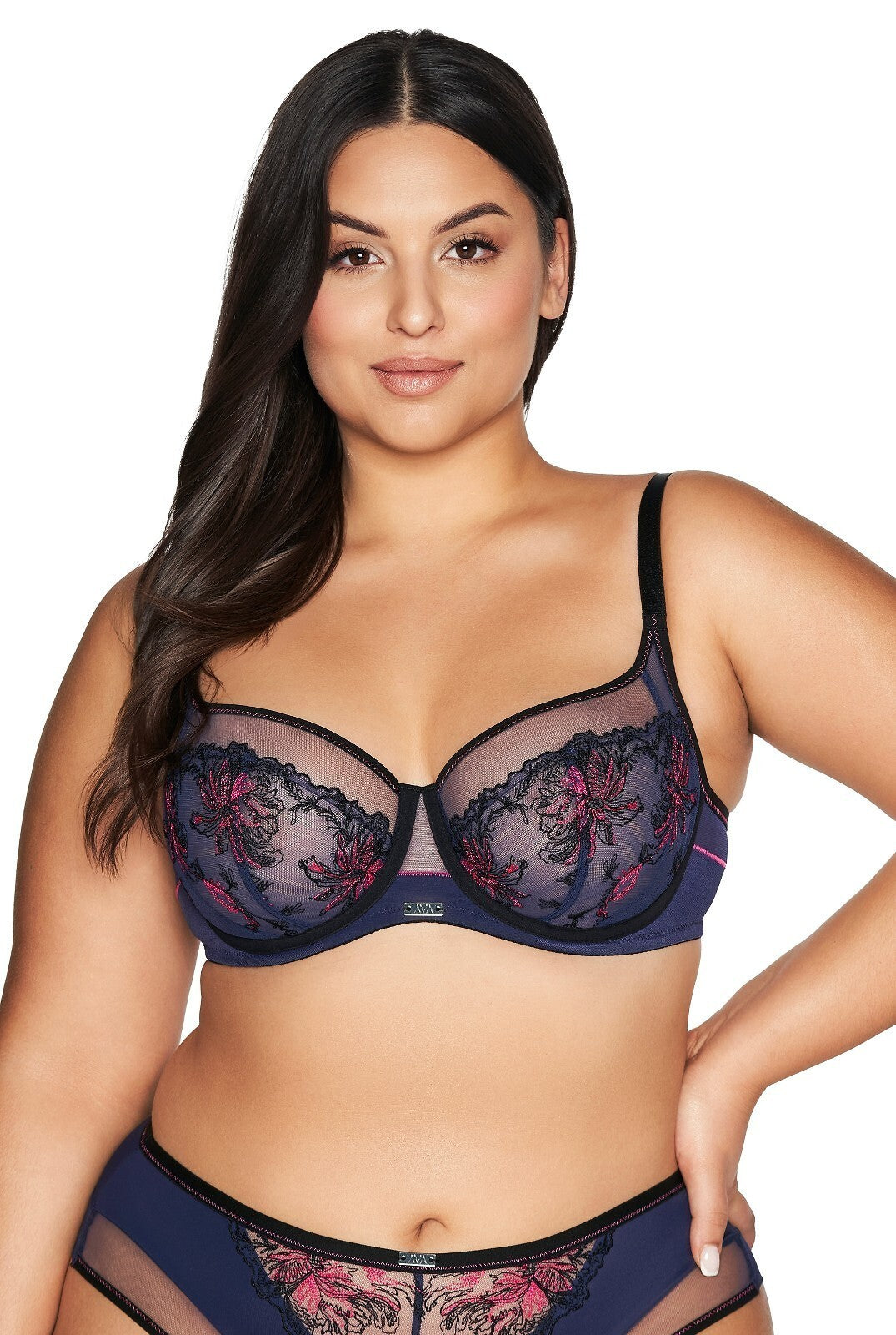 Reggiseno Plus Size con Coppe Morbide Intere con Supporto Laterale - AVA 2120