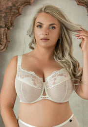 Reggiseno Plus Size con Coppe Morbide Intere e Ferretti - KRISLINE COTTONFLOWER