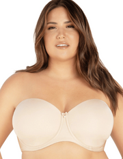 Reggiseno Senza Spalline Per Seno Grande Con Silicone Anti scivolo NUDE - Parfait Elise