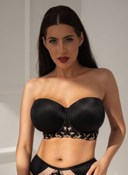 Reggiseno Senza Spalline Taglie Forti , Con Dettaglio Nel Giro Busto- KRISLINE VENUS